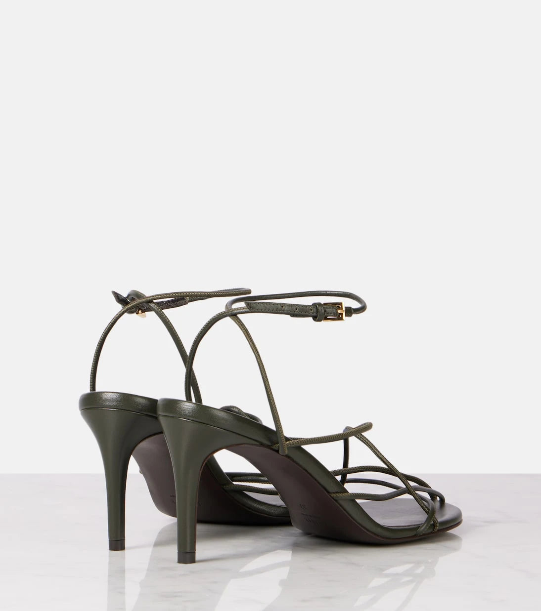 Khaite - Loulou 75 leather sandals
