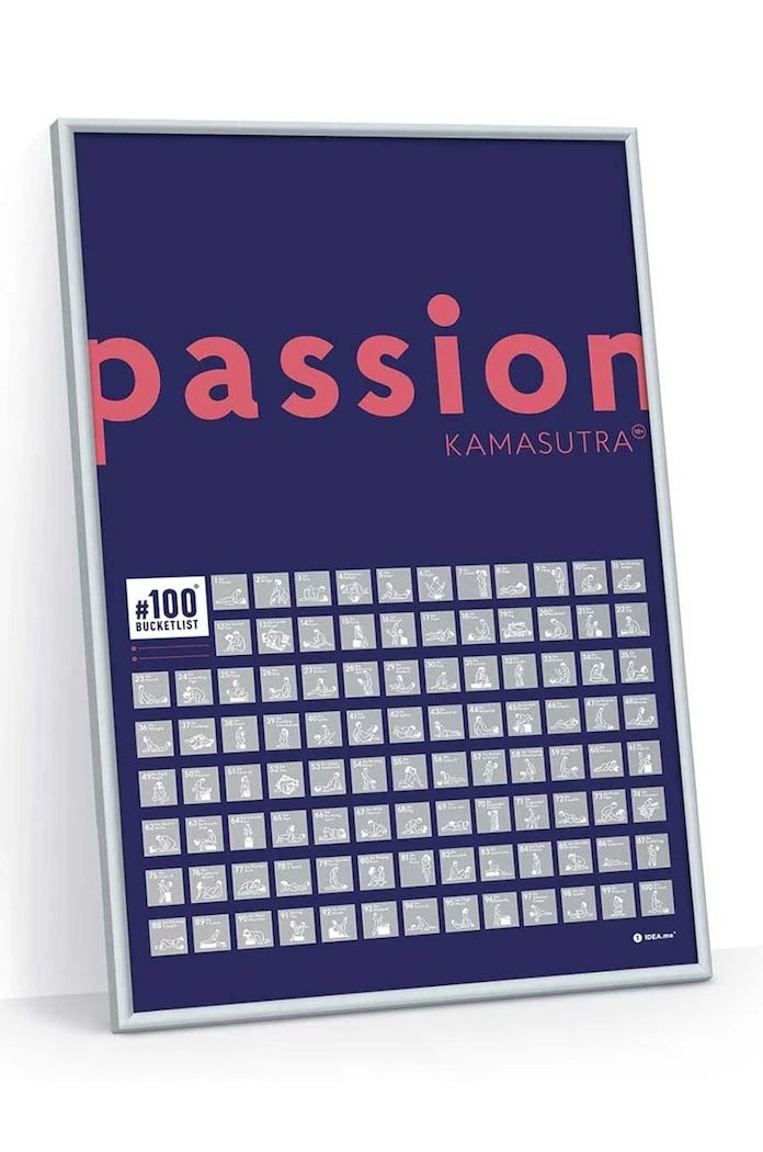 Скреч плакат 1DEA.me 100 Bucketlist Kamasutra