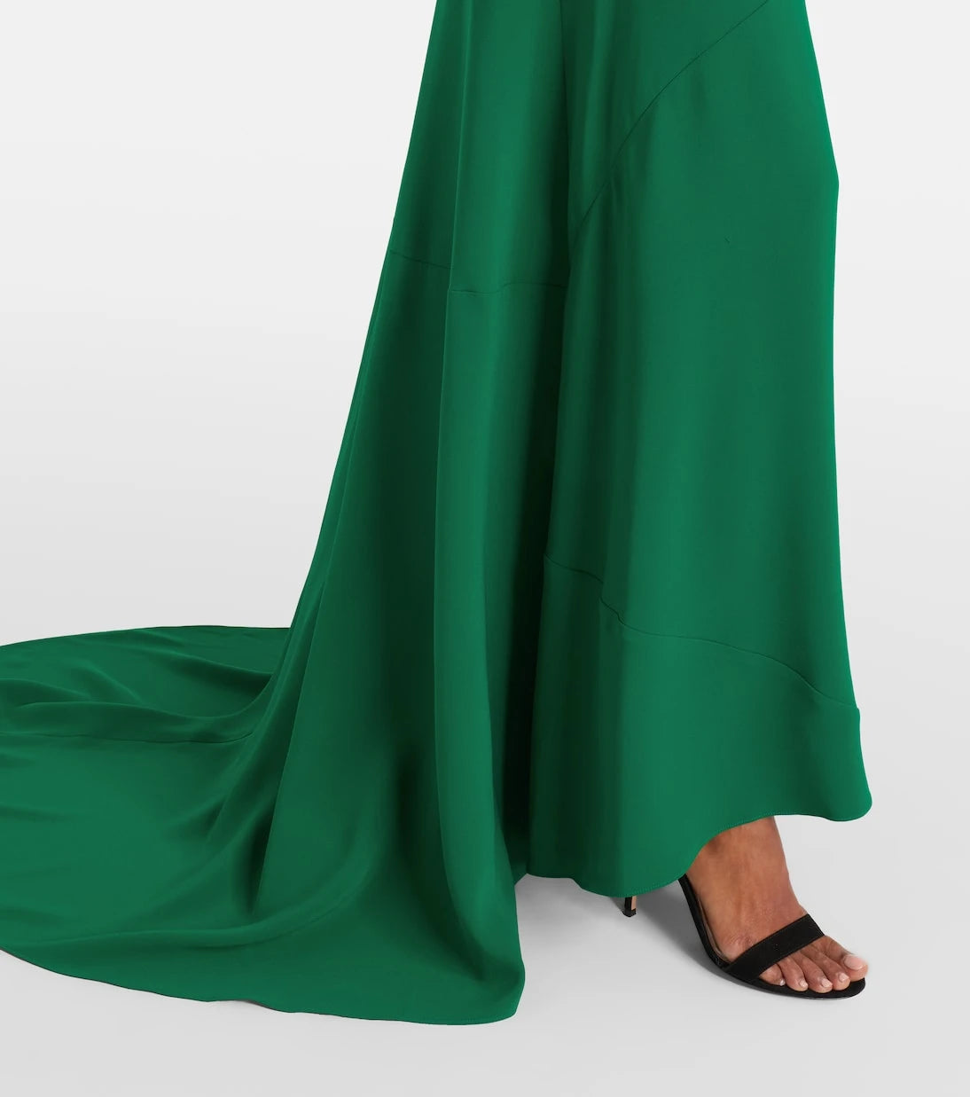 Oscar de la Renta - فستان سهرة من مزيج الحرير