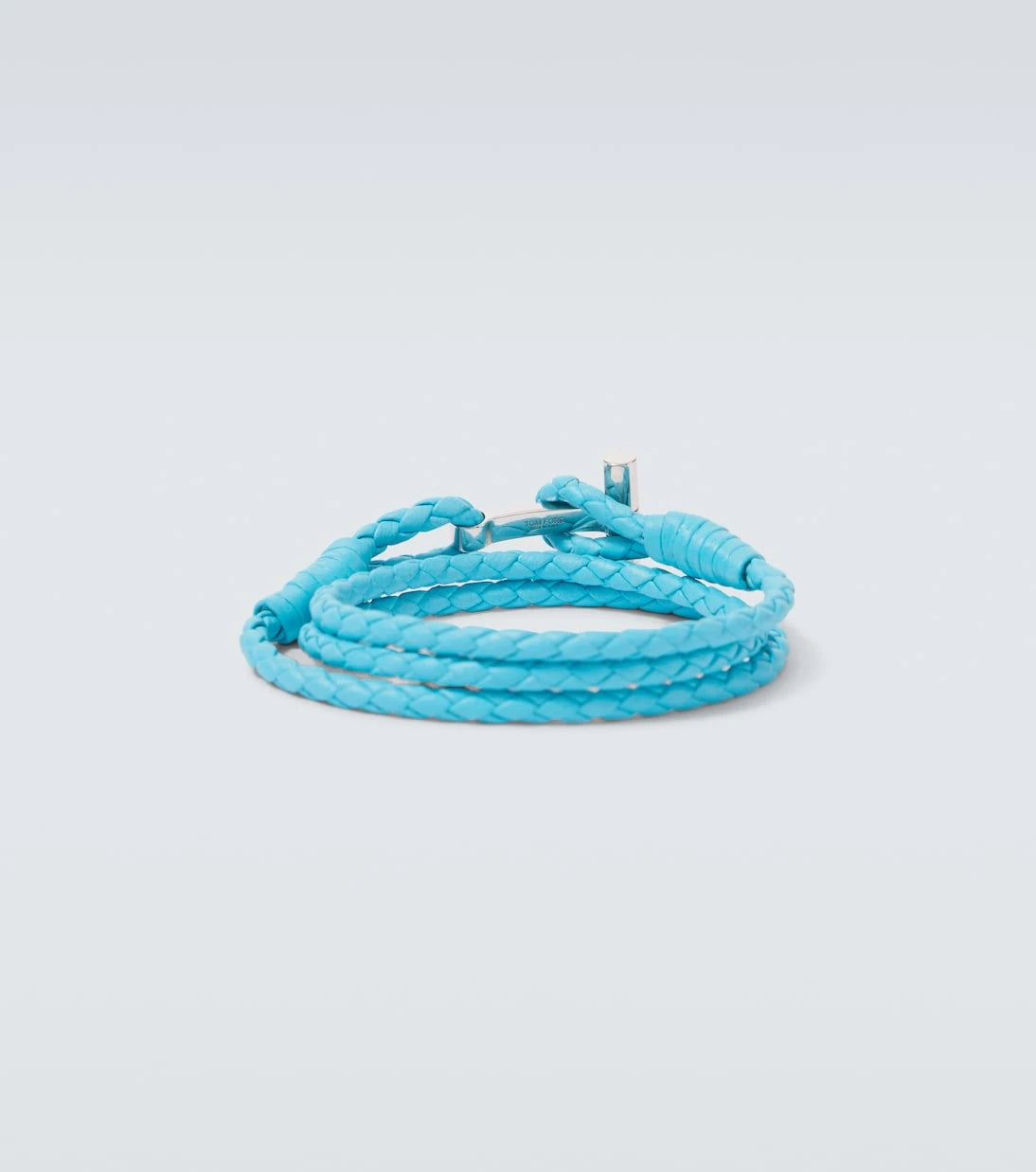 Tom Ford - T braided leather bracelet