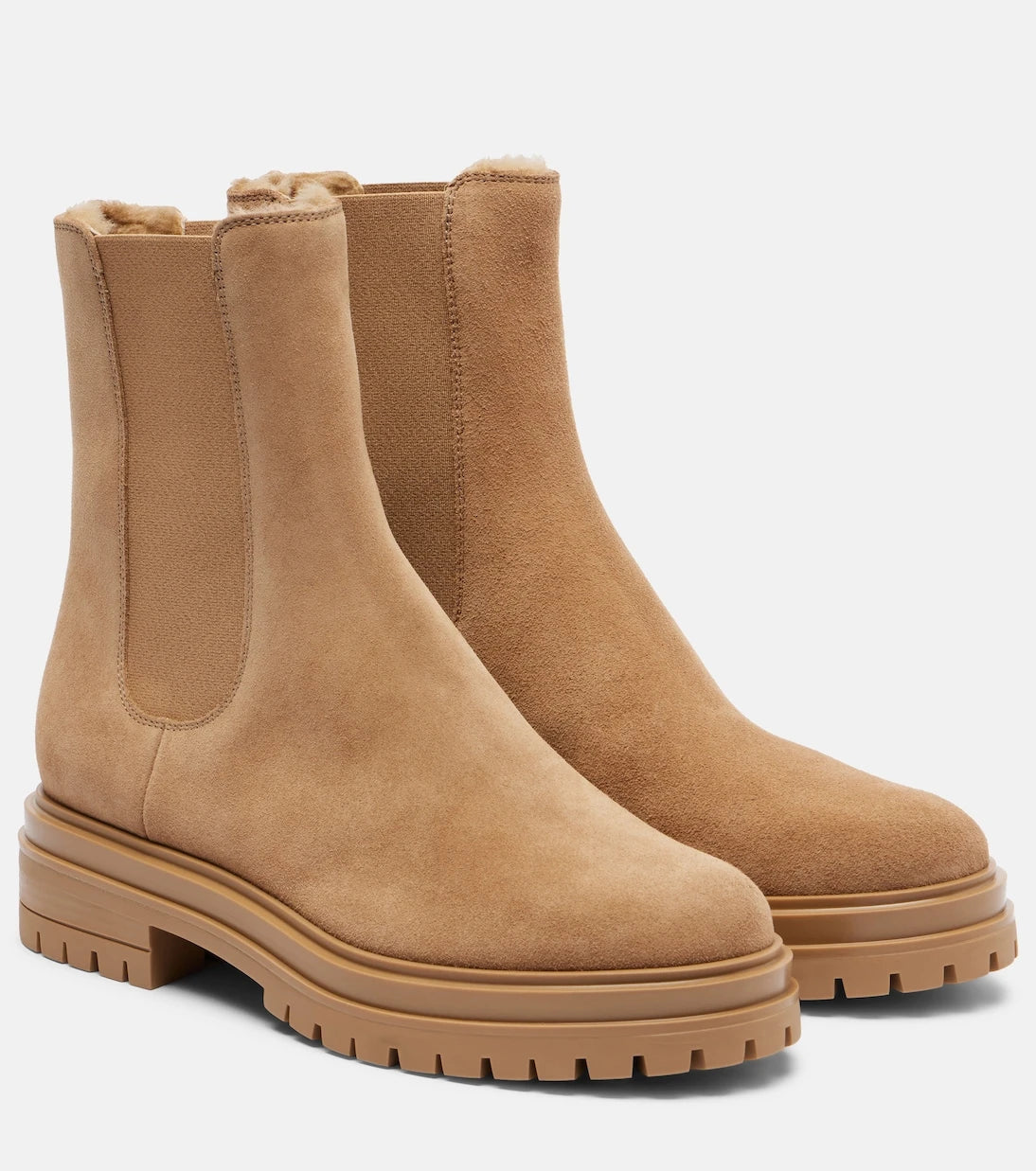 Gianvito Rossi - Chester suede Chelsea boots