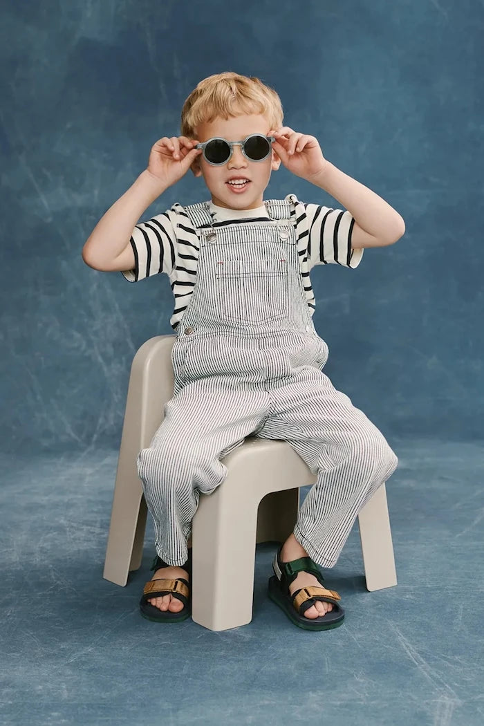 Liewood Delani Çizgili Denim Salopet