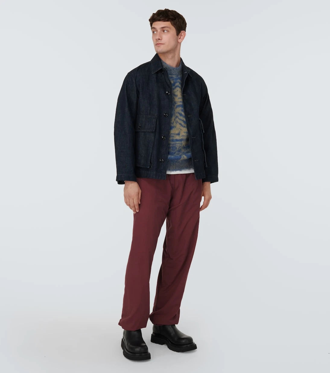 Ranra - Hlaup cotton-blend sweatpants