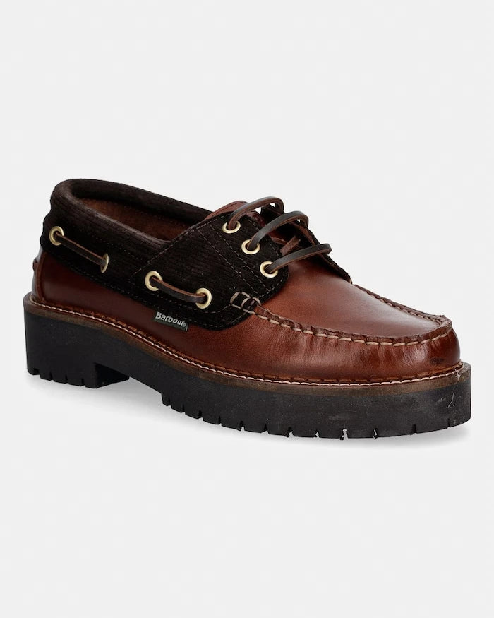 Barbour kadın deri mokasen Darras