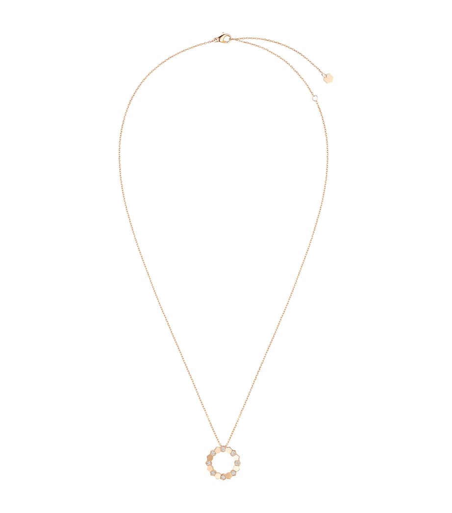 Rose Gold Bee de Chaumet Pendant Necklace