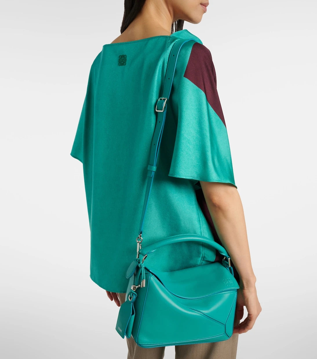 Loewe - Featherlight Puzzle Small tote bag