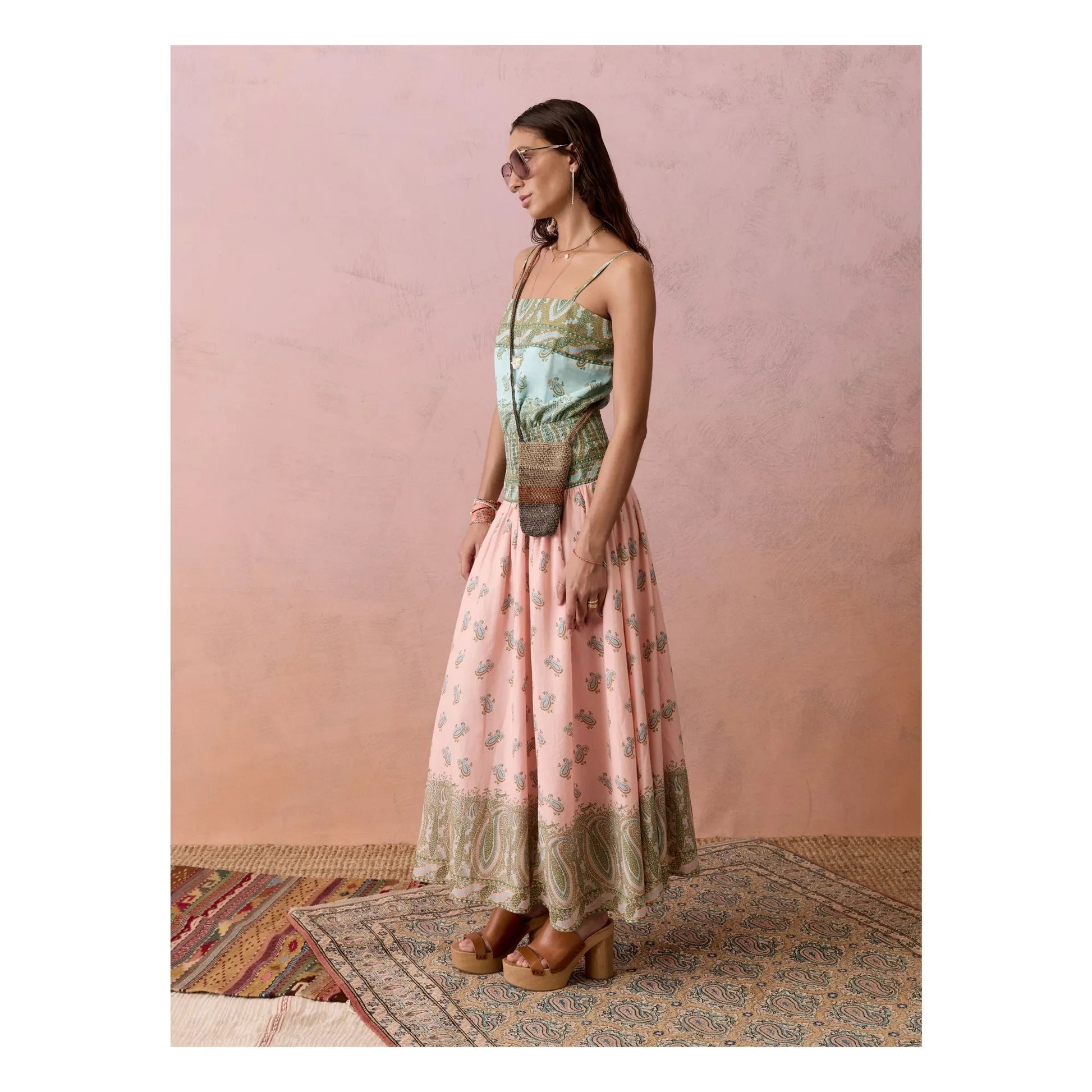 Boteh - Lucent dress | Pink