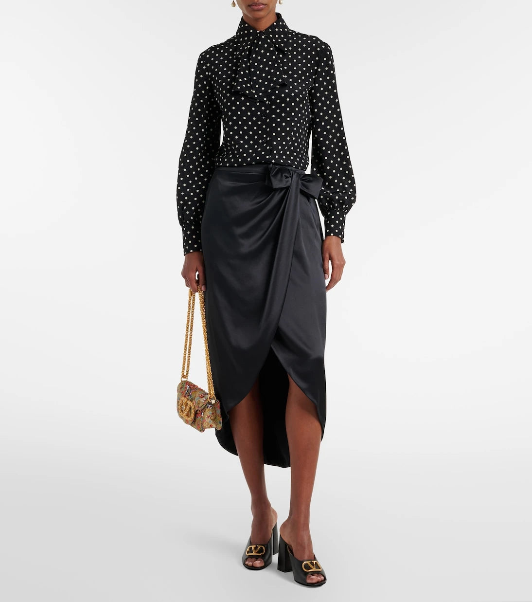 Valentino Garavani - VLogo leather mules