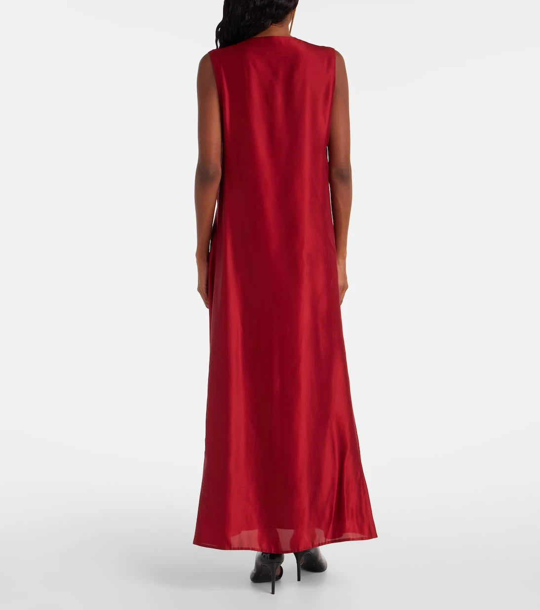 Khaite - Syd satin maxi dress