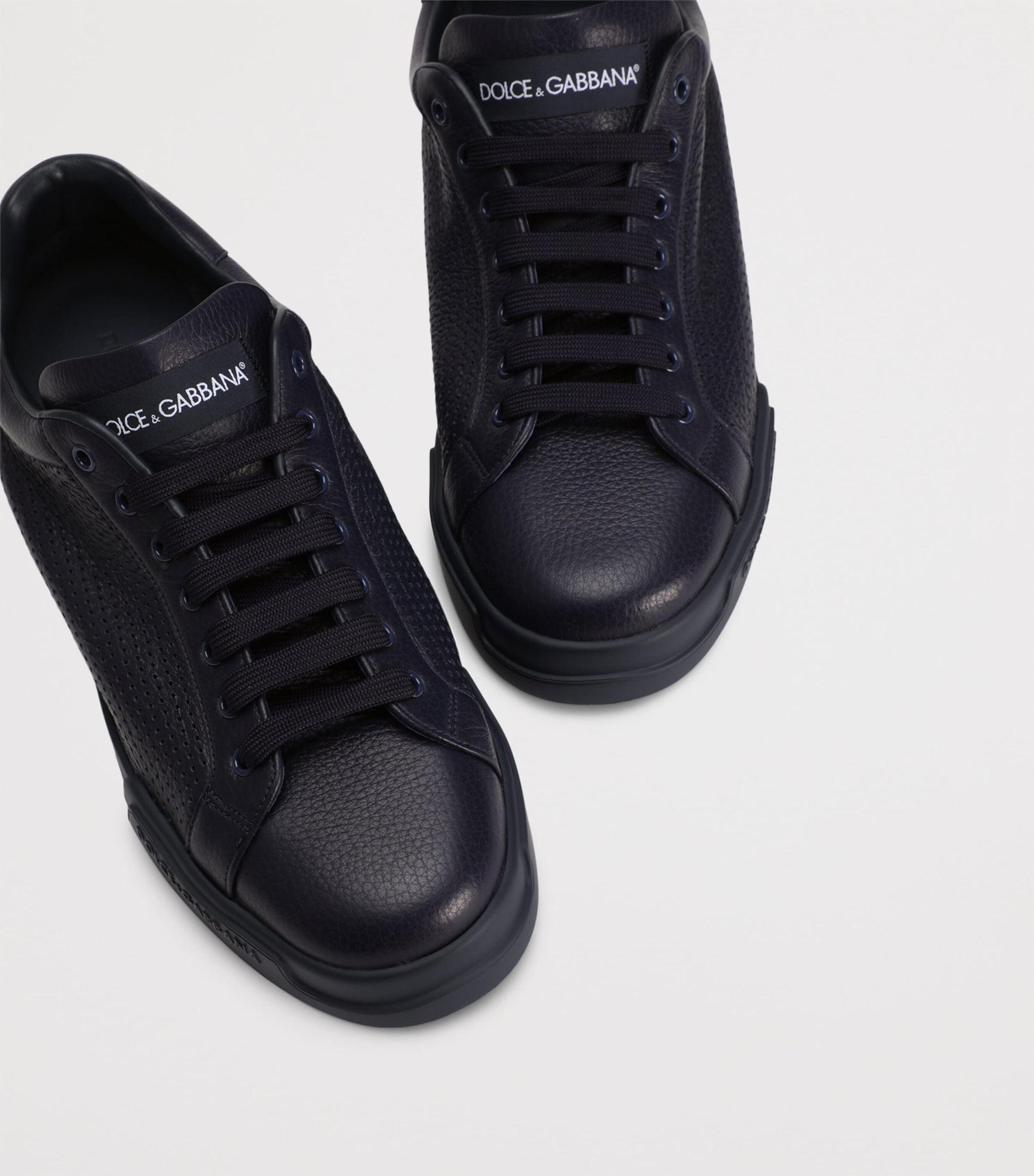 Dolce & Gabbana Leather Portofino Sneakers