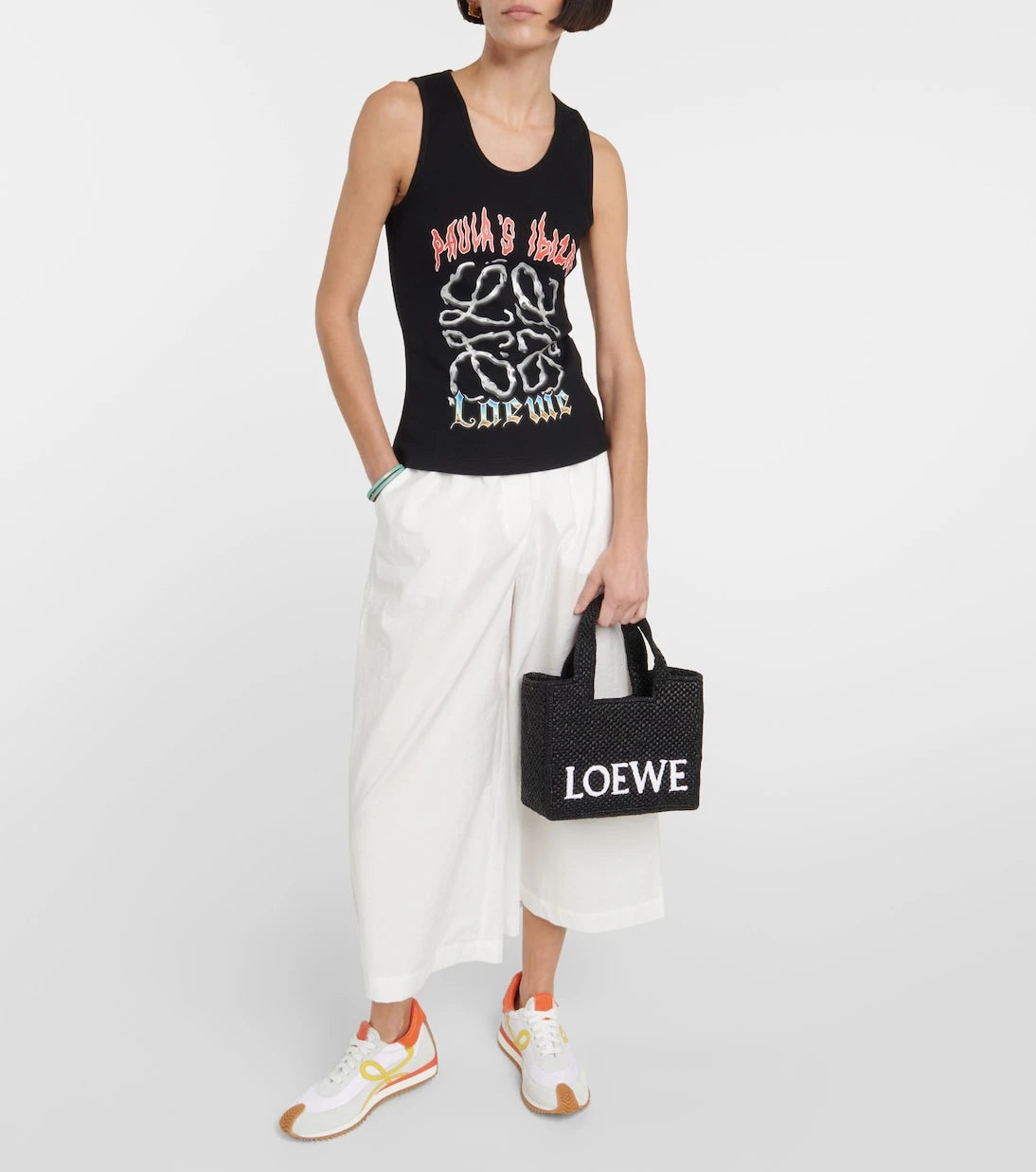 Loewe - Paula's Ibiza Small logo shopper