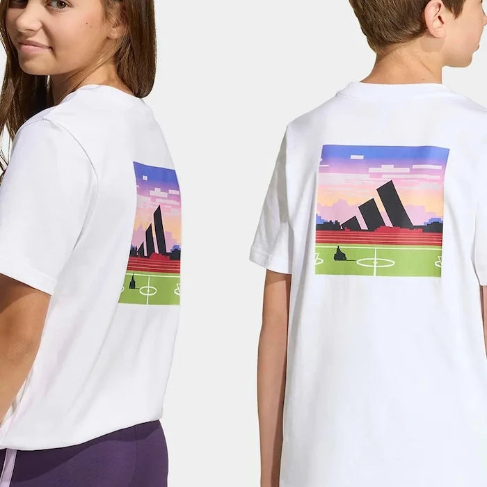 Детска памучна тениска adidas