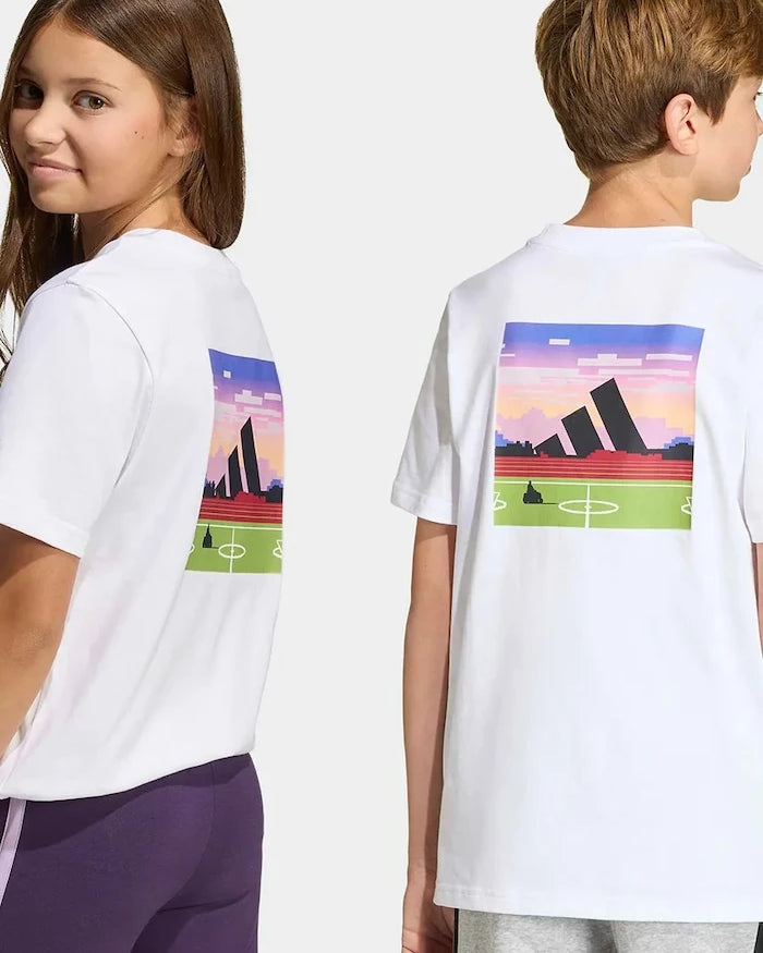 Детска памучна тениска adidas