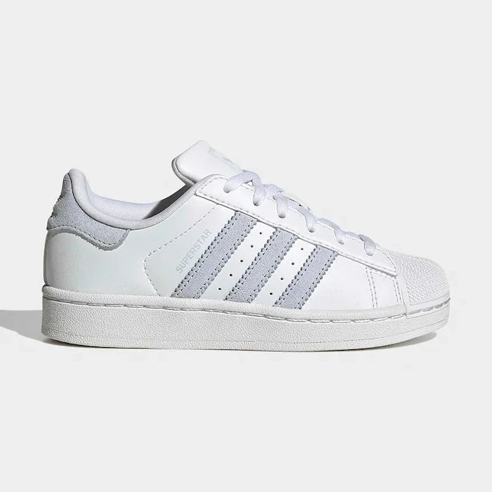 adidas Originals SUPERSTAR II çocuklar için süet spor ayakkabı