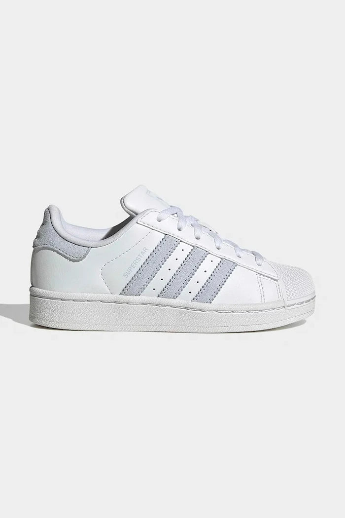 adidas Originals SUPERSTAR II çocuklar için süet spor ayakkabı