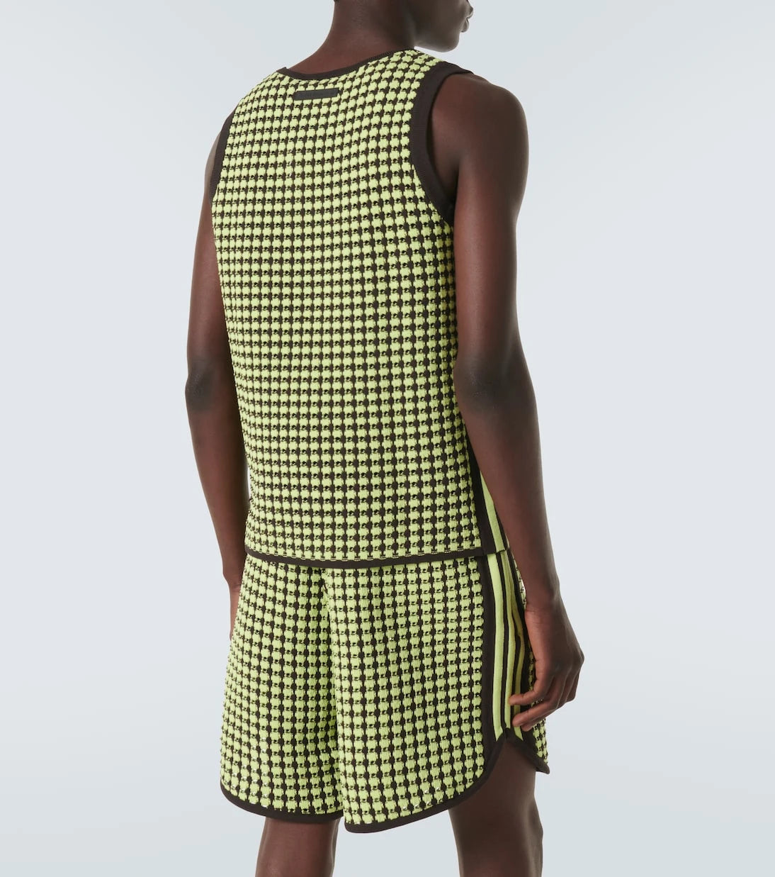 Adidas - x Wales Bonner waffle-knit vest
