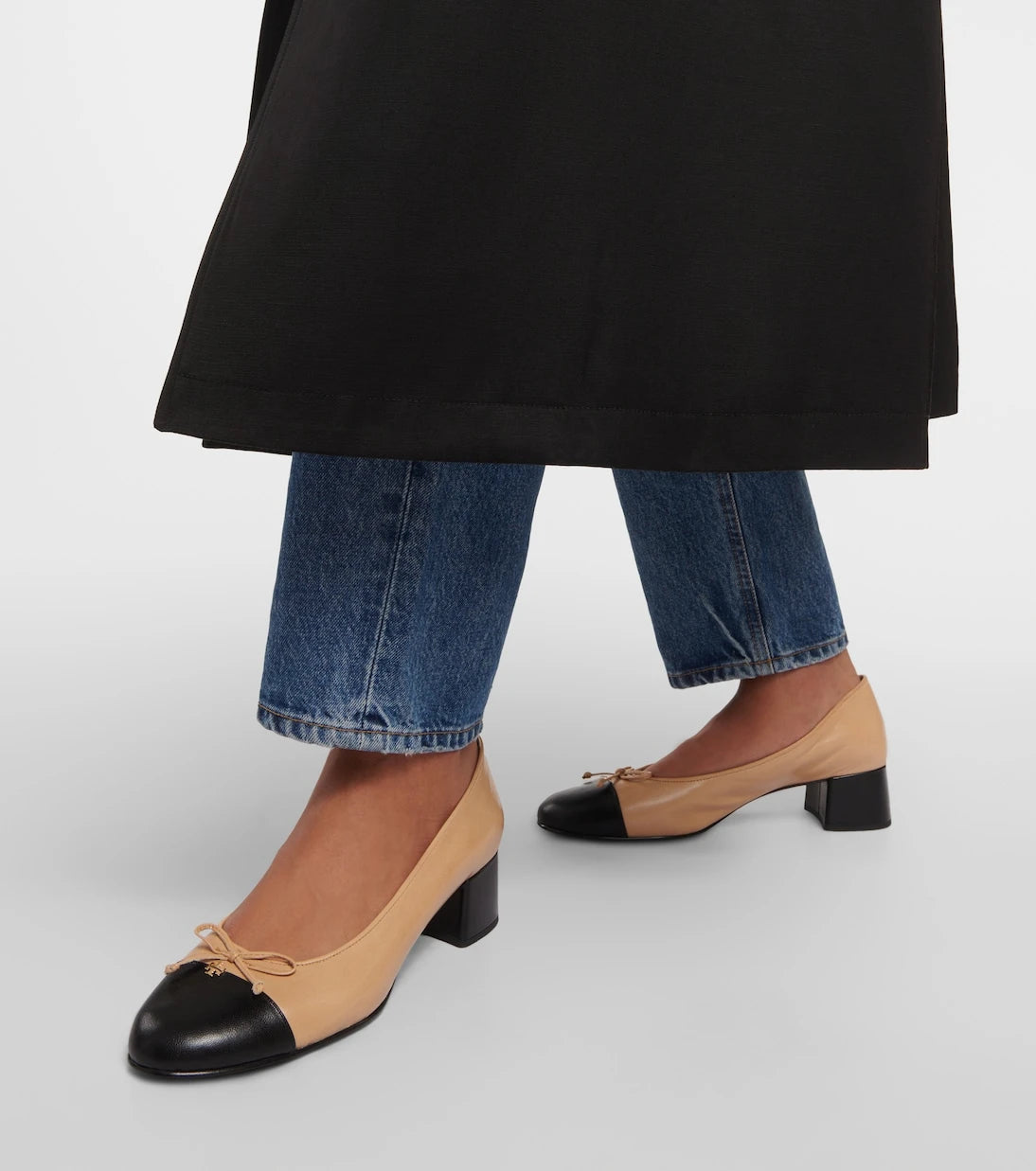 Tory Burch - Bow-detail leather pumps