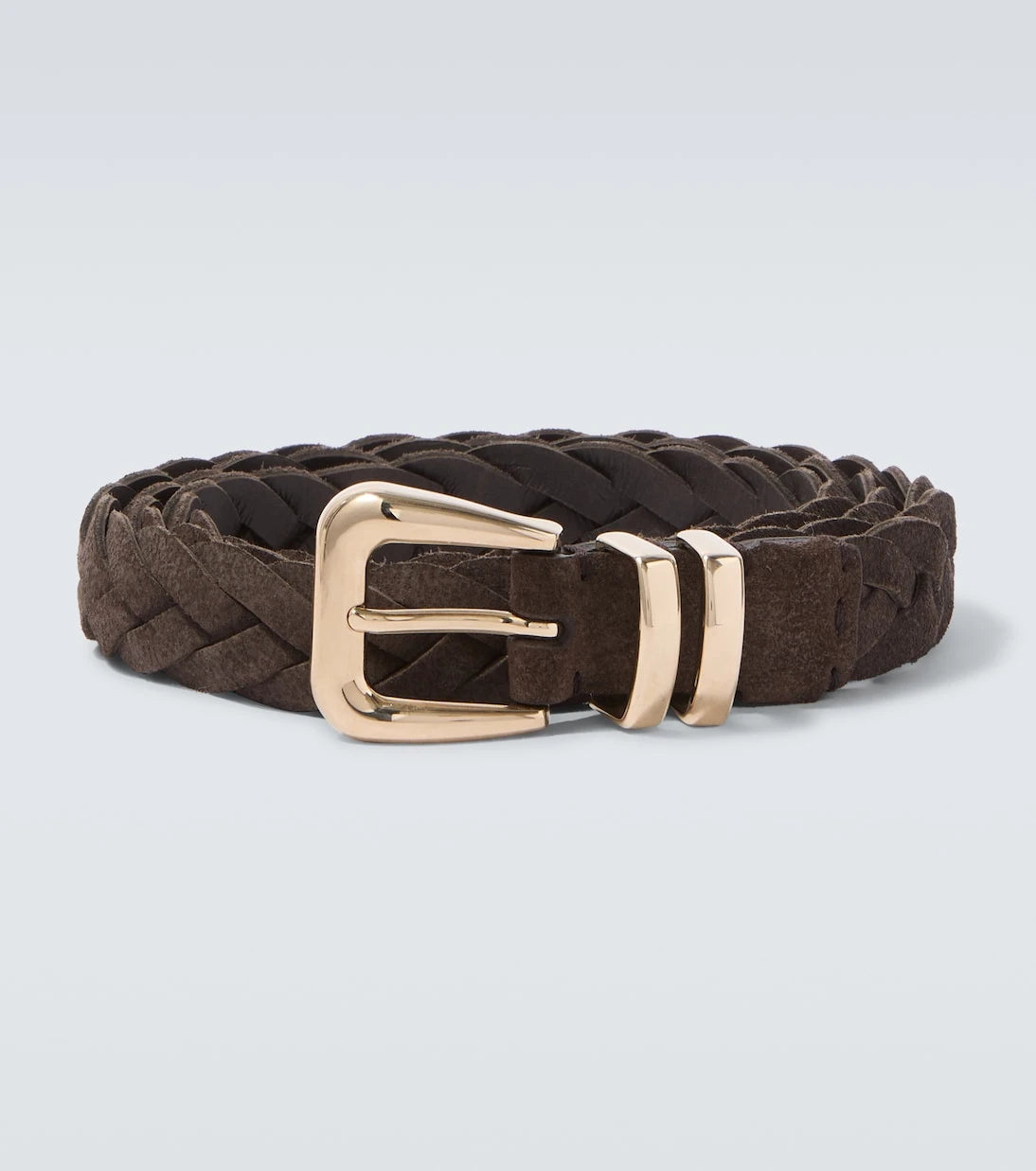 Brunello Cucinelli - Braided suede belt