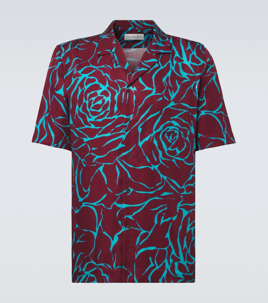 Dries Van Noten - Baskılı bowling gömleği
