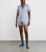 Gisele Short Pyjama Set GRAY DAWN/NAVY