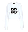 Dolce & Gabbana Multi Cropped Logo Sweatshirt