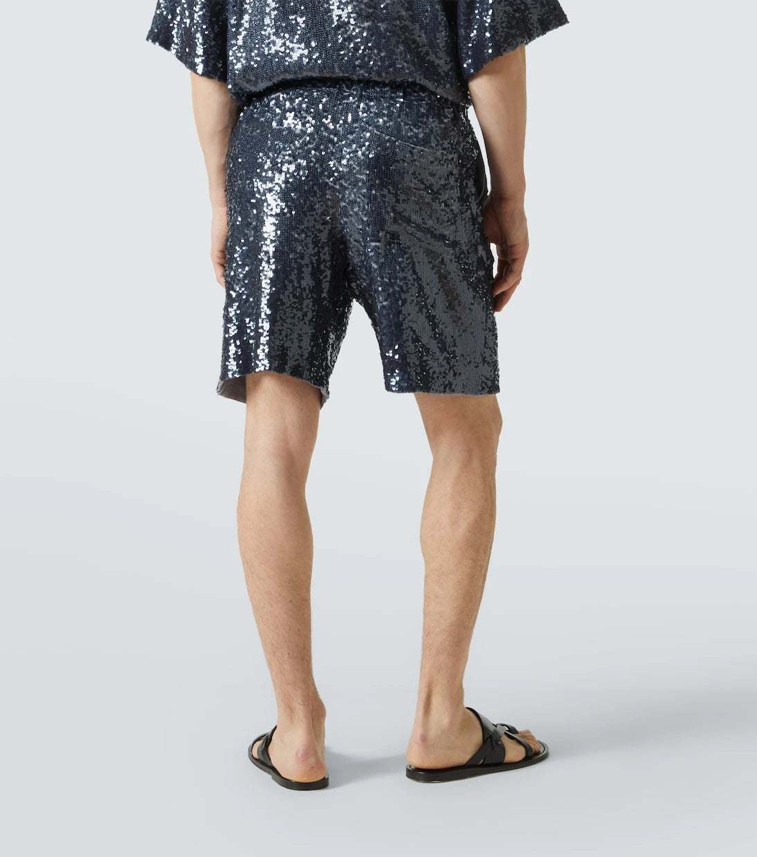 Dries Van Noten - Payetli Bermuda şort