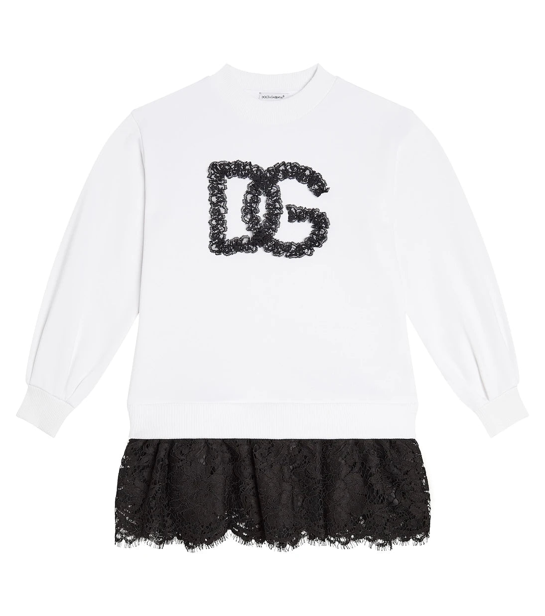 Dolce&Gabbana Kids - DG cotton jersey dress