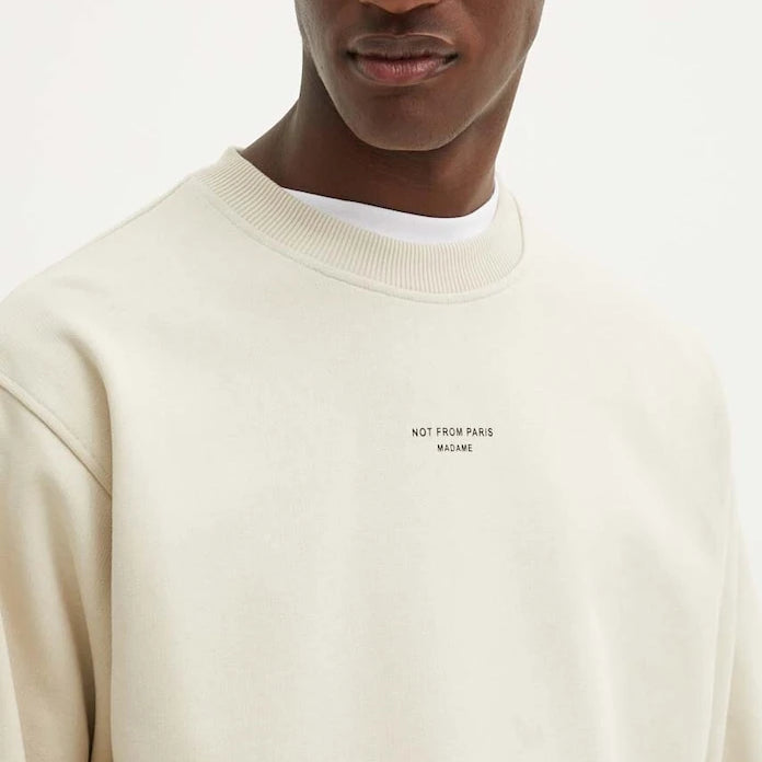 Pamuklu sweatshirt Drôle de Monsieur