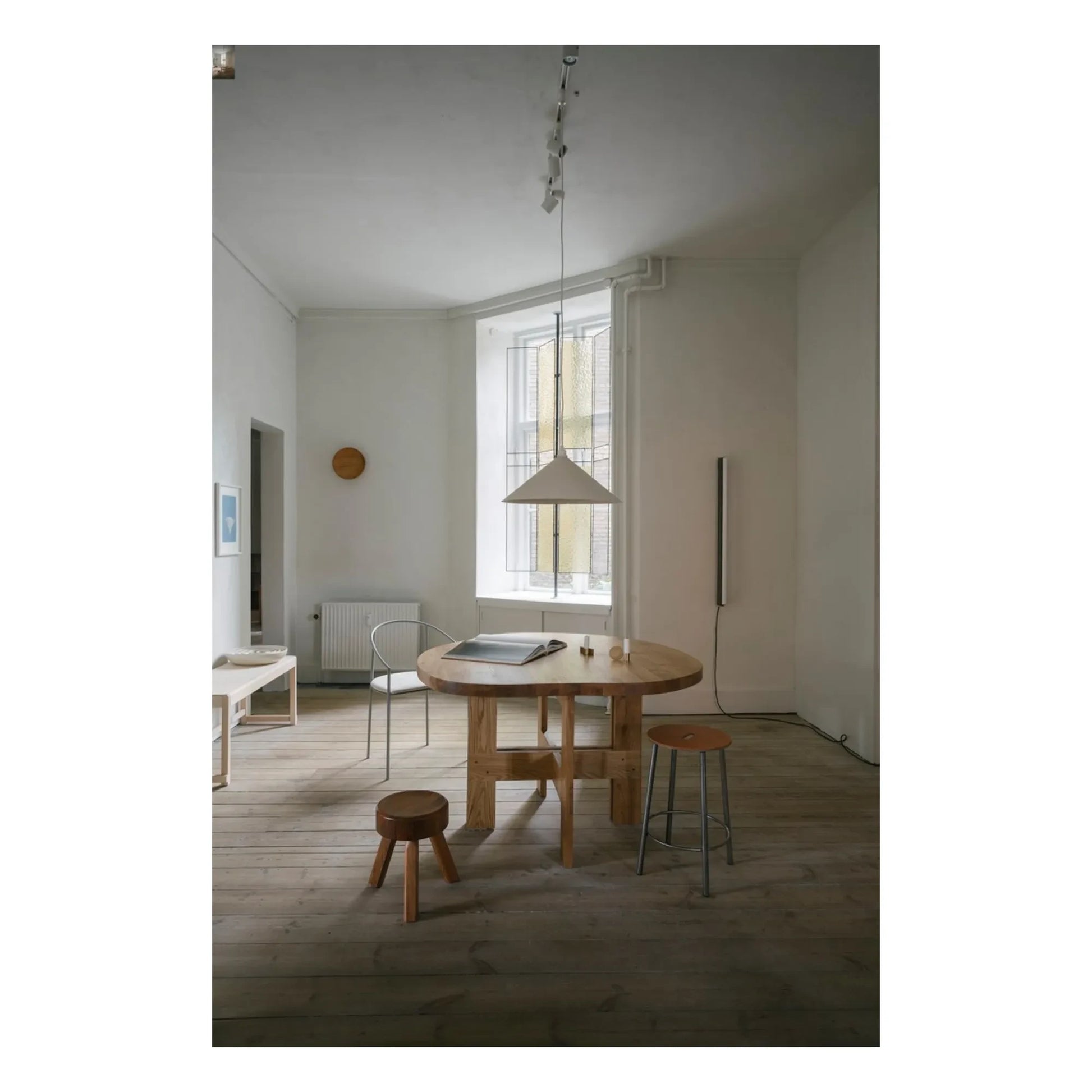Frama - Farmhouse Irregular Shape Wooden Table | Oak
