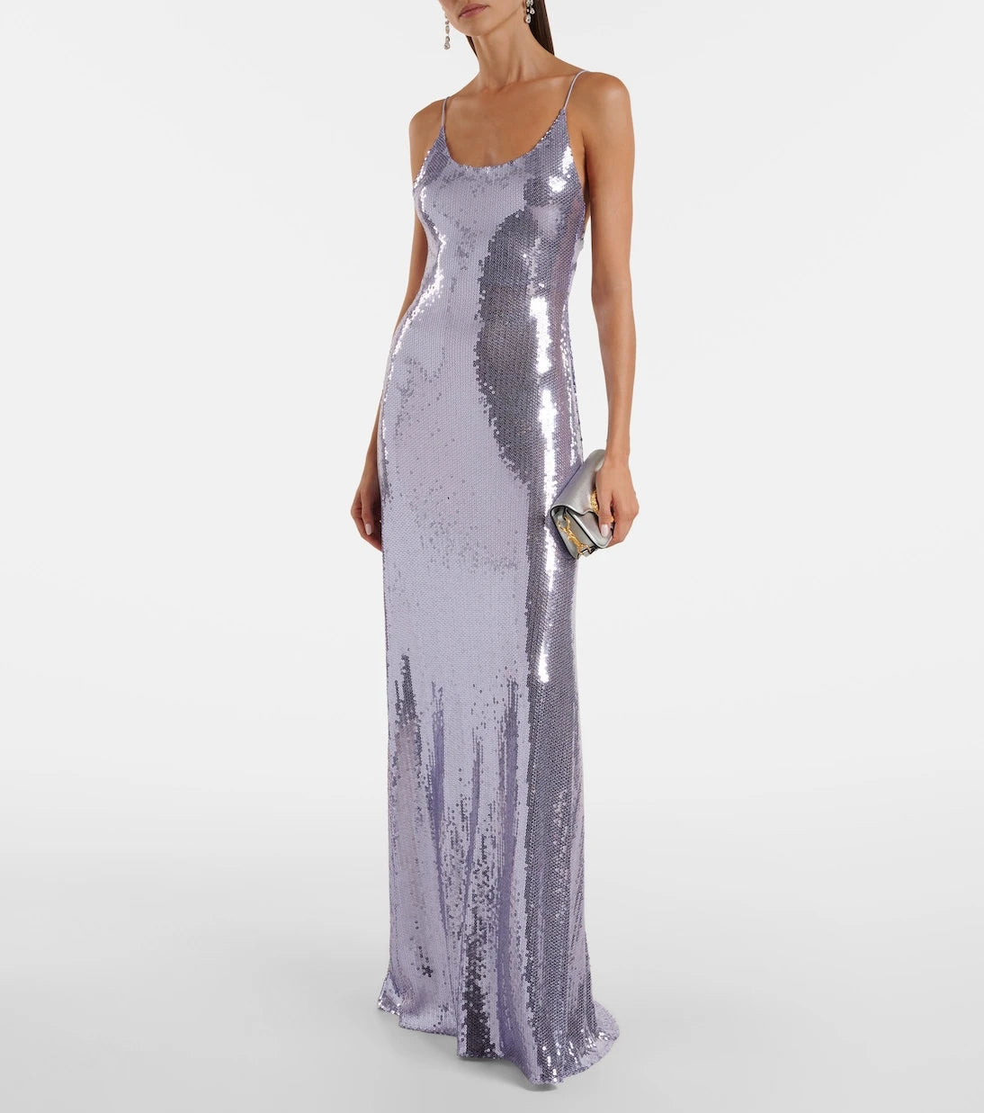 Alex Perry - Sequined open-back gown