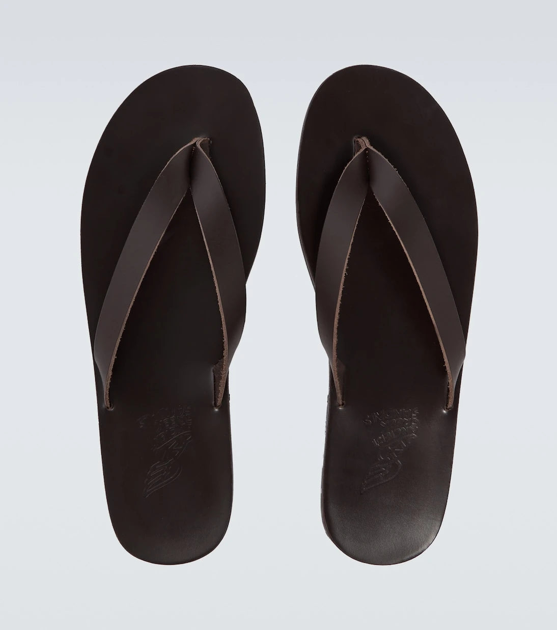 Ancient Greek Sandals - Solon leather thong sandals