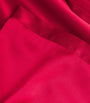 Marjolaine Red Silk Longline Tracy Robe