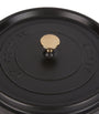 Staub Black Round Cocotte (28cm)