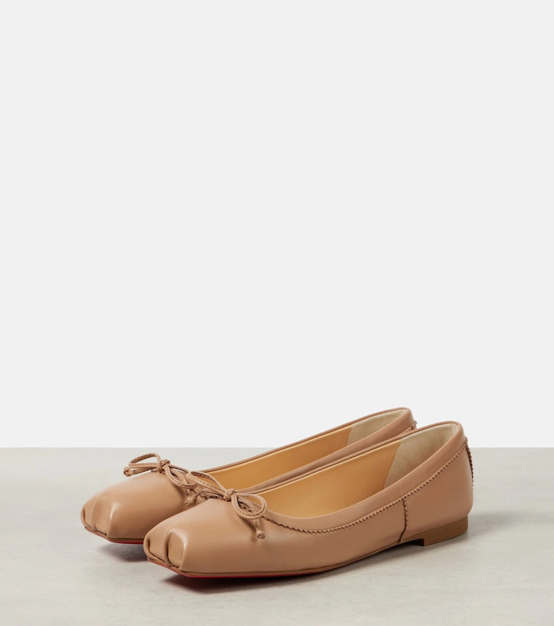 Christian Louboutin - Mamadrague leather ballet flats