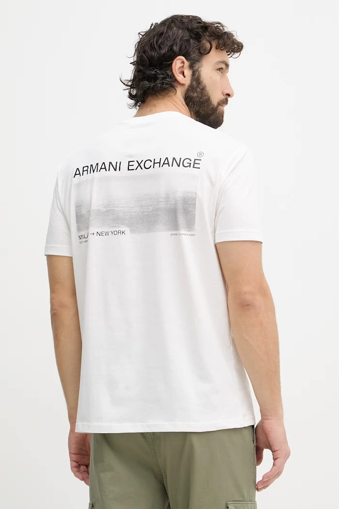 Armani Exchange erkek pamuklu tişört