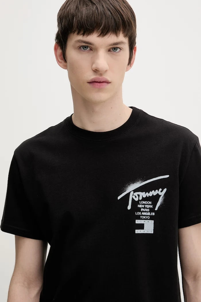 Tommy Jeans тениска мъжка от памук