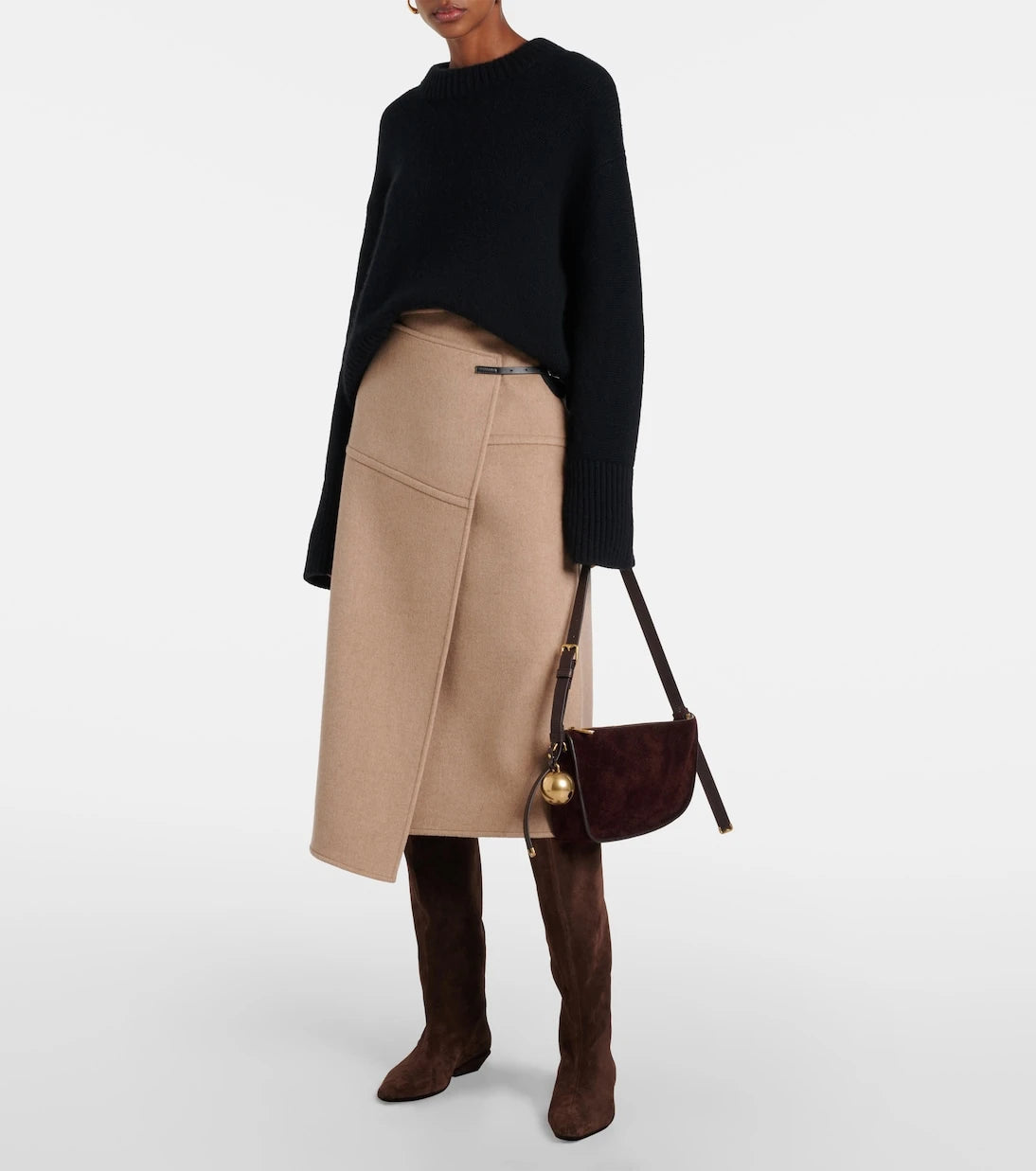 Paris Texas - Bettina 25 suede knee-high boots