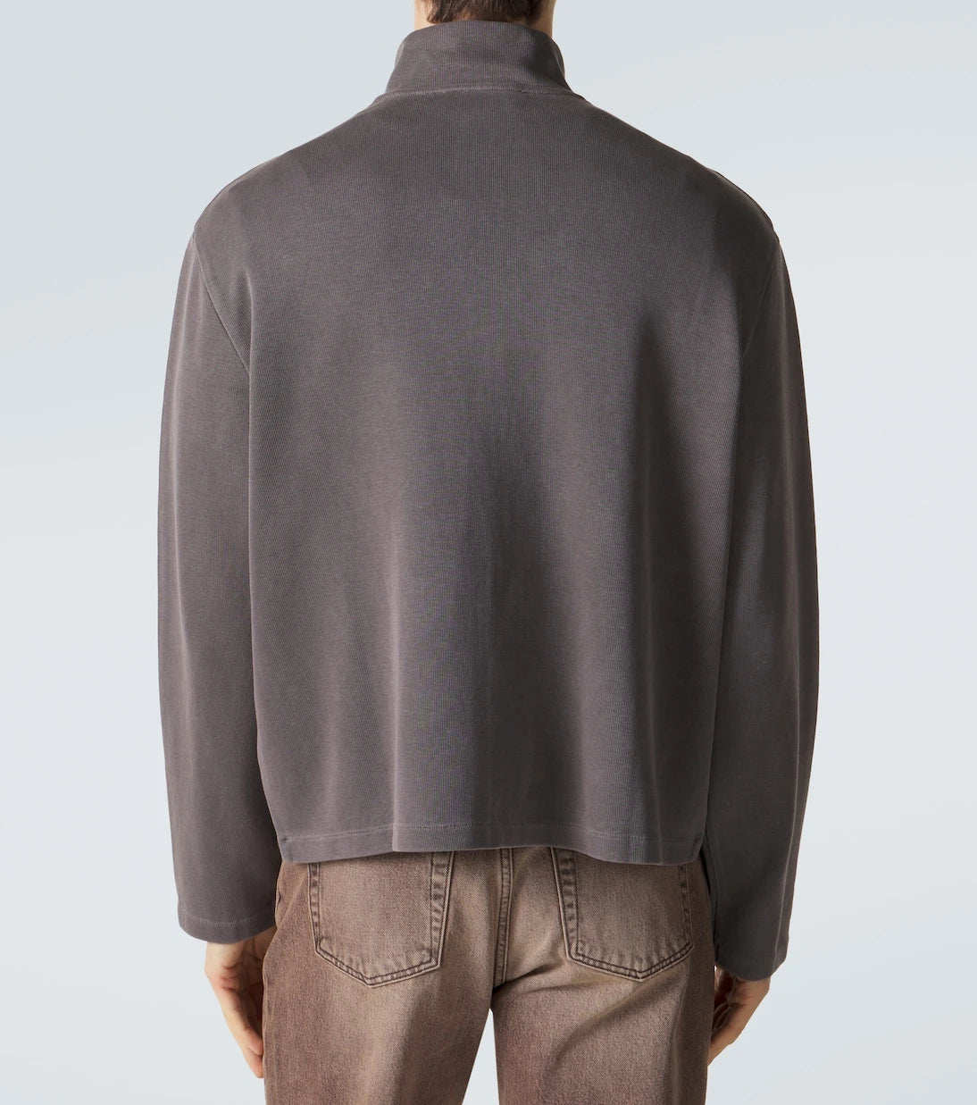 Our Legacy - Shrunken cotton zip-up sweatshirt