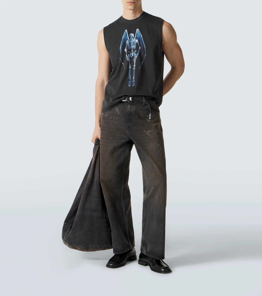 Our Legacy - Breathe printed cotton tank top
