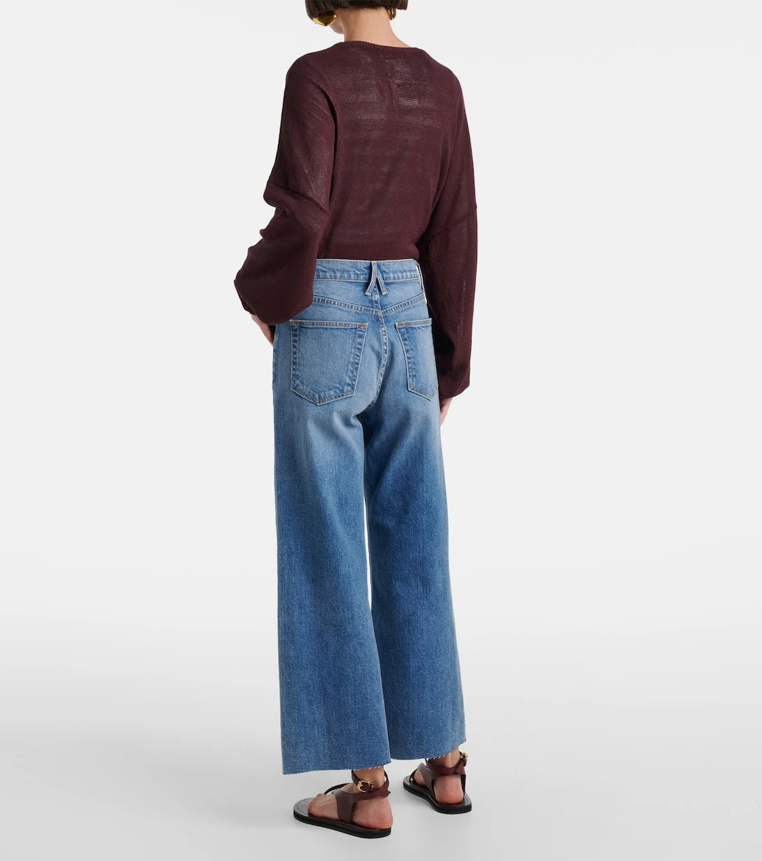 Slvrlake - Grace high-rise wide-leg jeans