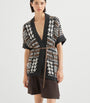 Brunello Cucinelli Black Cashmere Belted Opera Cardigan