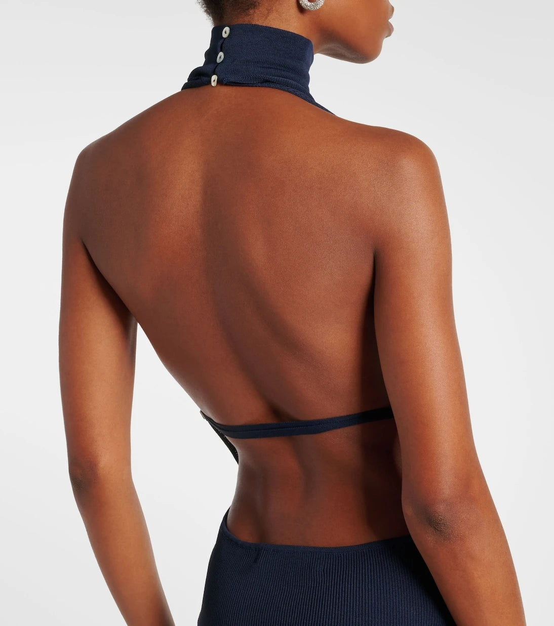 Aya Muse - Draped halterneck gown