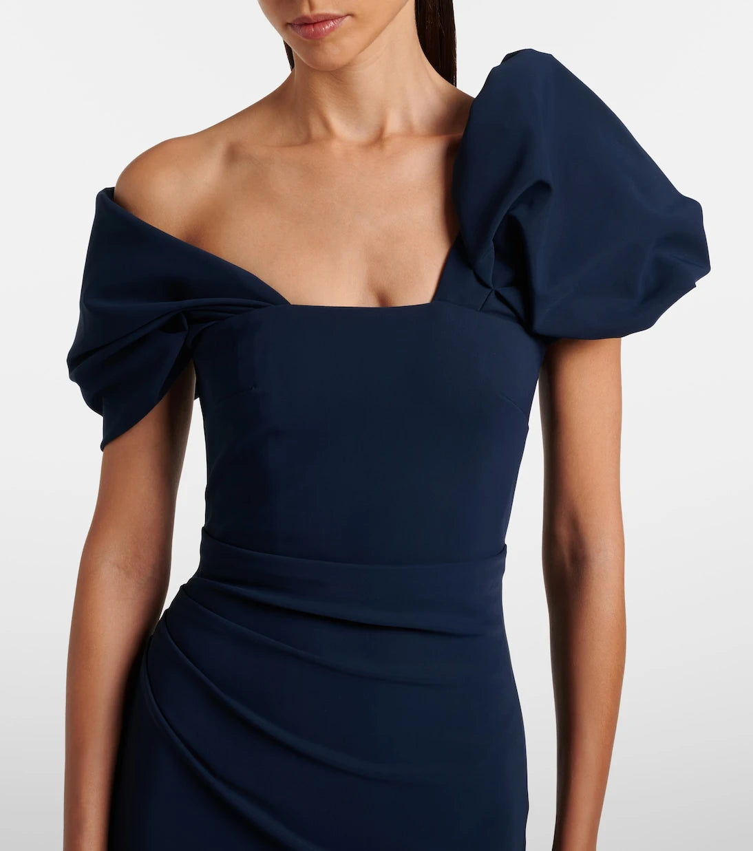 Rachel Gilbert - Jade asymmetric gown
