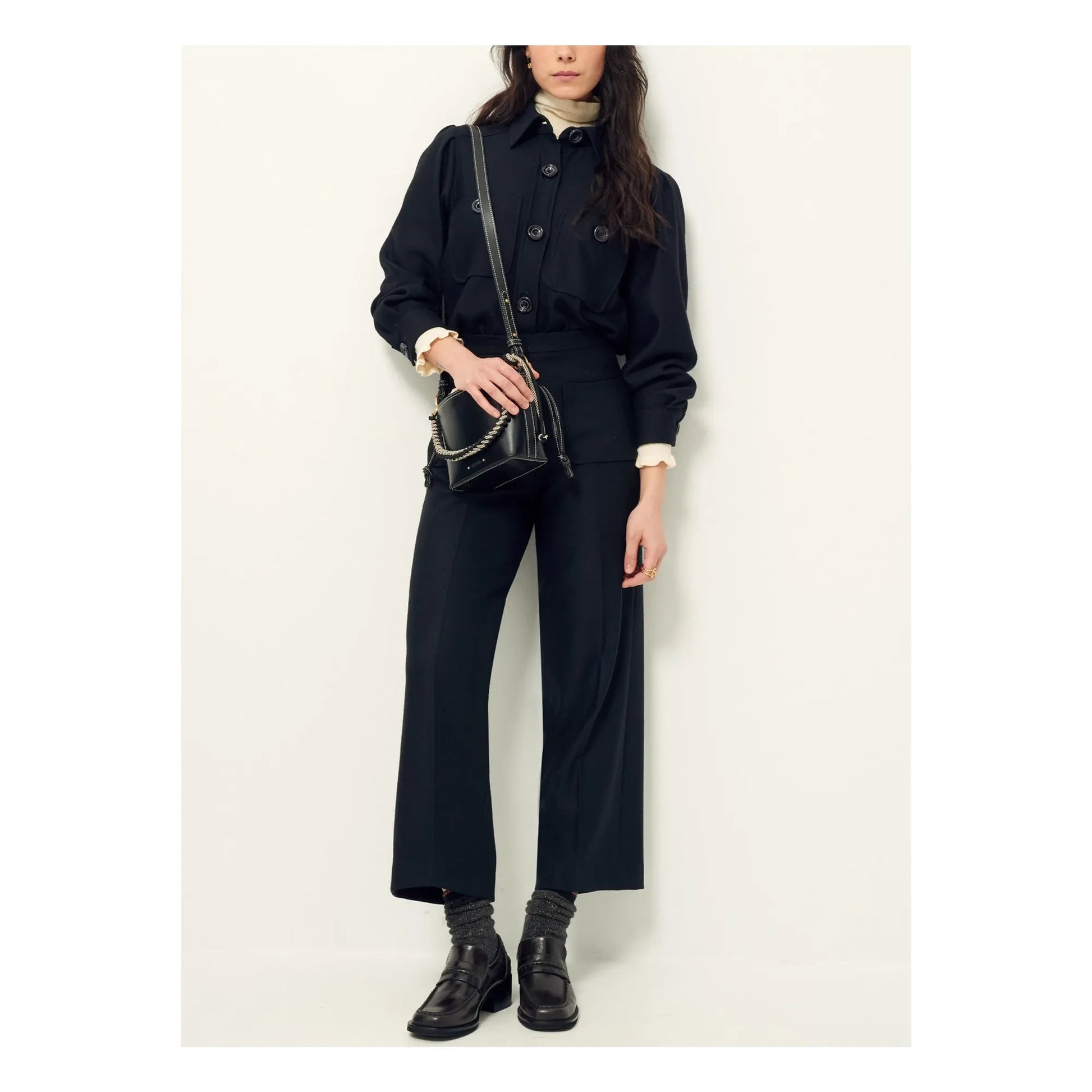 Sessùn - Alberwool Recycled Fiber Pants | Black