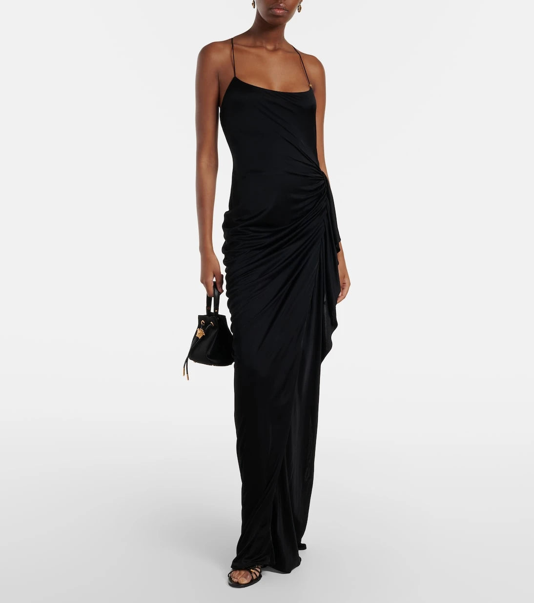 Versace - Jersey maxi dress