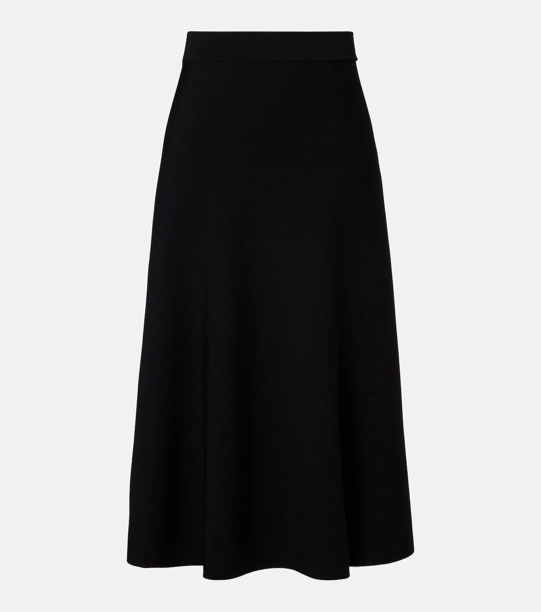 Max Mara - Lazio pleated crêpe midi skirt
