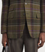 Ralph Lauren Purple Label Multi Wool-Cashmere Plaid Kent Blazer