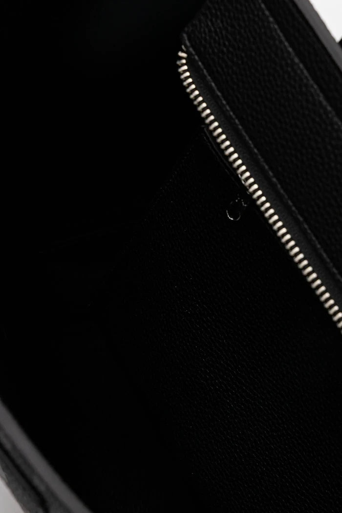 Armani Exchange suni deri kadın shopping çanta