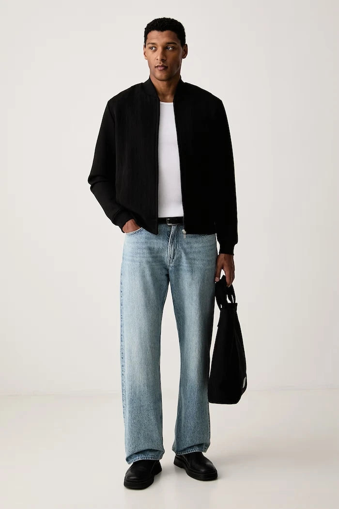 Karl Lagerfeld fermuarlı erkek sweatshirt