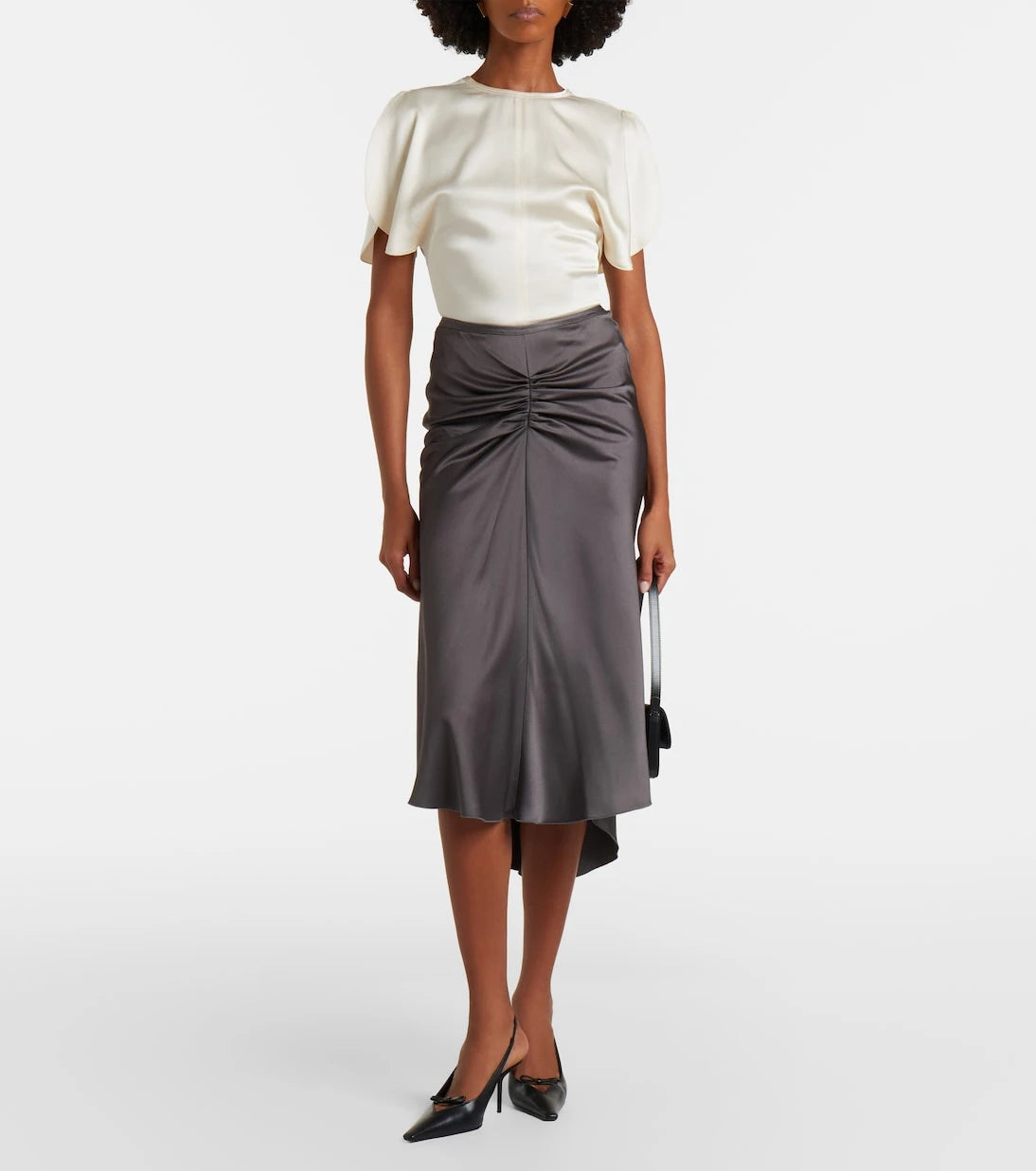 Victoria Beckham - Bela midi skirt